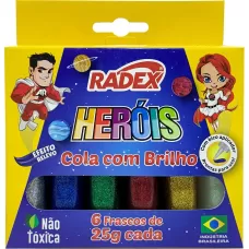 Cola Colorida com Brilho 2555 Radex