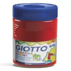 Tinta Tempera Guache Vermelho Fogo 250ml Giotto