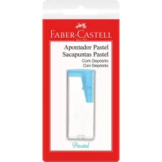 Apontador com Depósito Tons Pastel Sortidas Faber-Castell