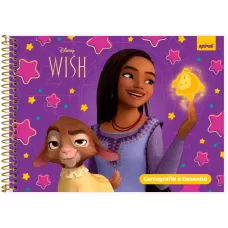 Caderno Cartografia e Desenho CD Disney Wish