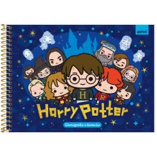 Caderno Cartografia e Desenho CD Harry Potter