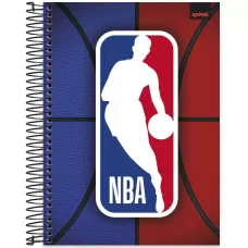 Caderno Universitário CD 10X1 160 Fls NBA Spiral
