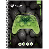 Caderno Universitário CD 1X1 80 FL Xbox Spiral