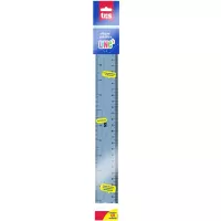 Régua Plástica Line 30cm Cores Sortidas Tris