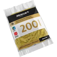 Elástico Super Amarelo n.18 Mercur PCT 200 UN