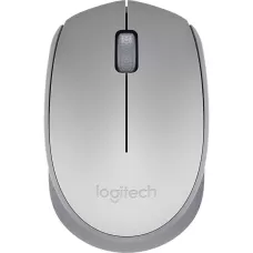 Mouse sem Fio Logitech M170 USB Prata