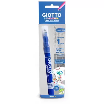 Caneta para Tecido Decor Azul Giotto
