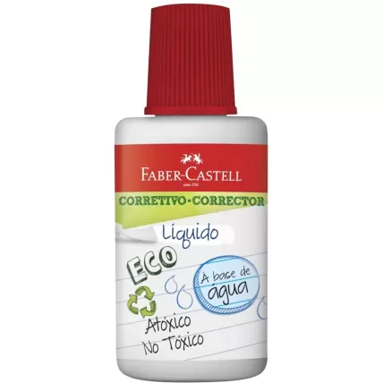 Corretivo Líquido Eco 18ml Faber-Castell