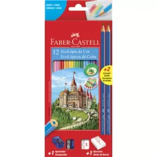 Lápis de Cor EcoLápis 12 Cores Faber-Castell