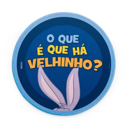 Mouse Pad Looney Tunes Pernalonga Redondo Letron