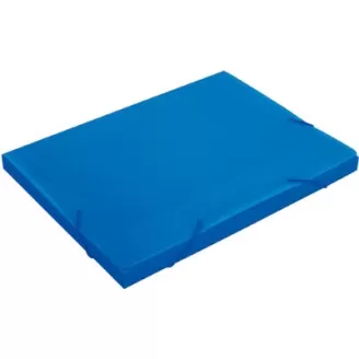 Pasta Novaonda Escolar 335x245x20 Azul Polibrás