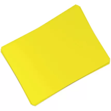 Papel Cartão Fosco 48x66 Amarelo 225g 10 UN Spiral