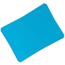 Papel Cartão Fosco 48x66 Azul 225g 10 UN Spiral