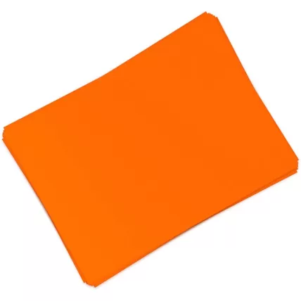 Papel Cartão Fosco 48x66 Laranja 225g 10 UN Spiral