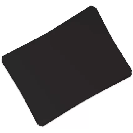 Papel Cartão Fosco 48x66 Preto 225g 10 UN Spiral